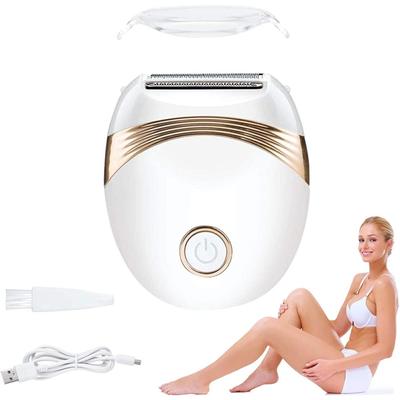 Electric Hair Removal Epilator Portable Waterproof Painless Electric Hair Shaver USB Rechargeable Cordless Bikini Trimmer Wet and Dry Use