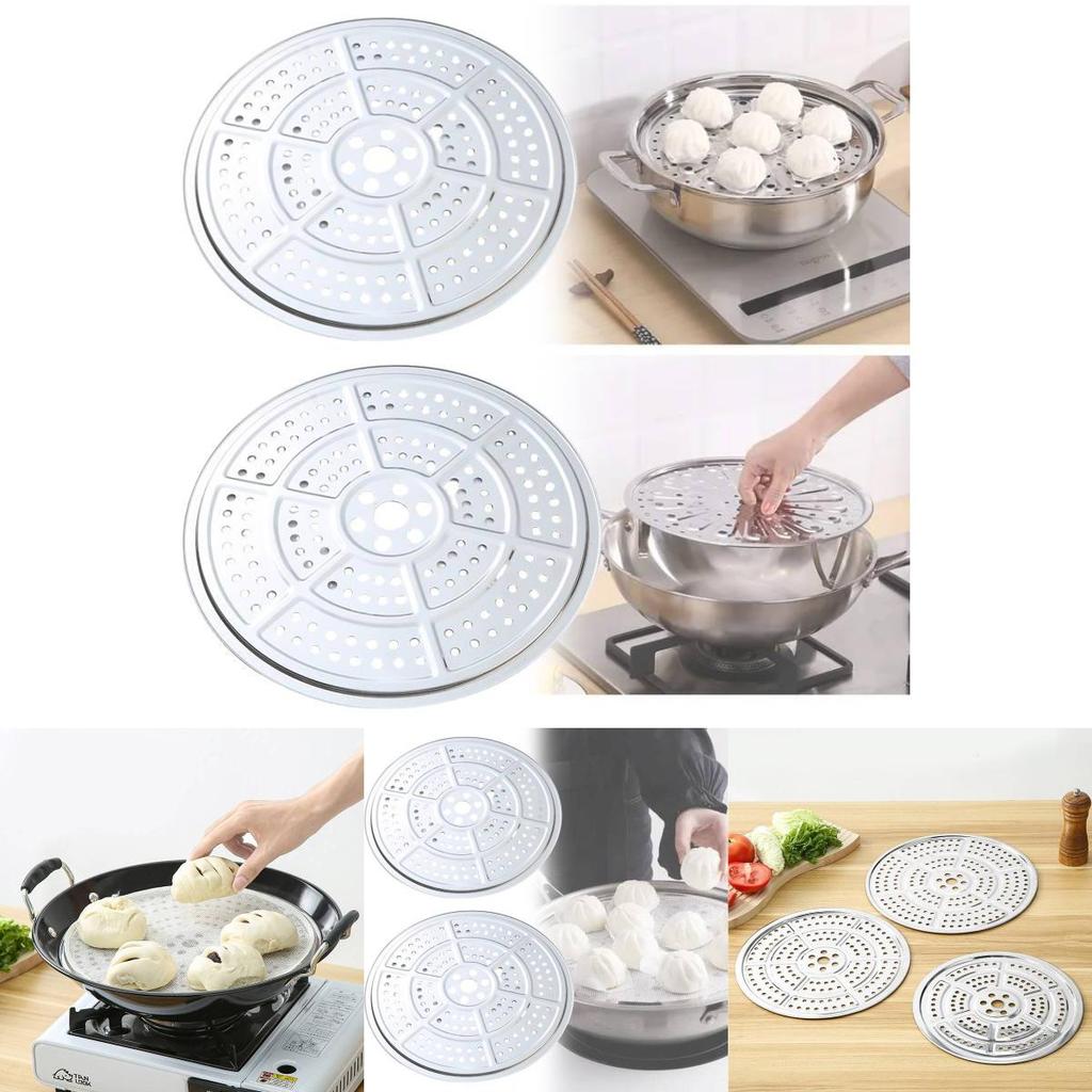 430 Stainless Steel Steamer Plate For Home Kitchen Perfect For Buns And Dumplings