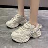 Fashion Platform Dad Shoes Women's 2025 Spring New Casual Lightweight Versatile Sports Dad Shoes Women's Niche Single Shoes