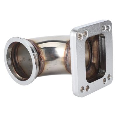 Adaptador Cotovelo 90 Graus Flange T3 T4 Exaustão Turbo Automóvel 64mm2.5in Substituição