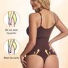 Damen Bodyformer nach der Geburt Taillenformer Tanga mit Spaghettiträgern