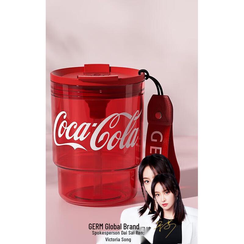 Gemi Coca-Cola Bamboo-Style Water Bottle