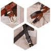 Fashion Pin Buckle Waistband Women Thin Waist Strap Versatile Leather Belt