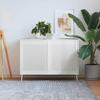 VidaXL Louvre Doors 2 Pcs Solid Pine Wood White 69x59.4 Cm