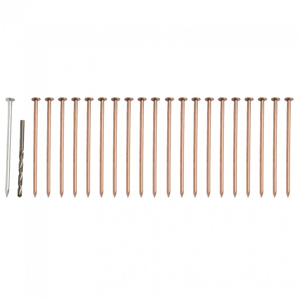 Tree Stump Remover Copper Nails 4 Inch Spikes for Efficient Root Destruction