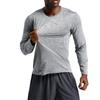 Brand Men's Quick-Dry Long Sleeve Sports T-Shirt - Loose Fit for Outdoor, Fitness, Basketball, Running