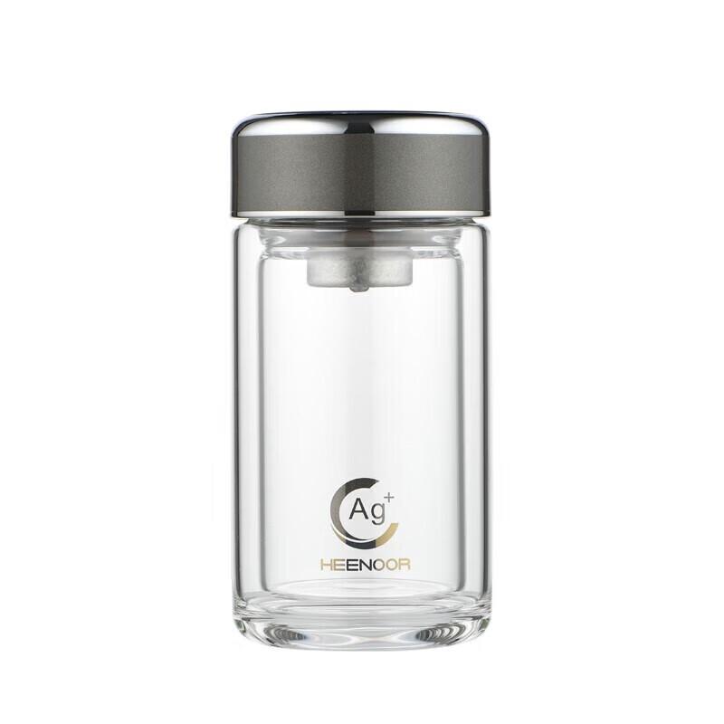 Xinuo Antibacterial Double-Layer Glass Cup