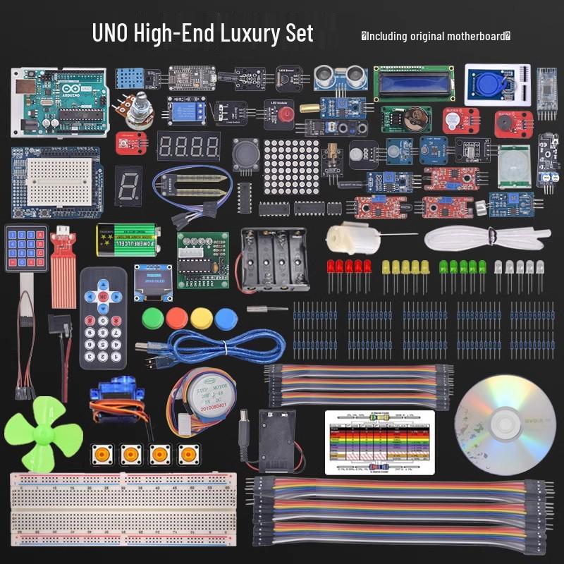 Kit IoT pentru începători Arduino Uno R3 cu programare Scratch