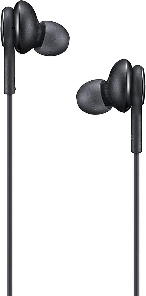 Samsung Type-C Earphones - Tuned by AKG (EO-IC100BBEGWW) Corded Type-C Earphones, Genuine Samsung Product, Parallel Import (Black)