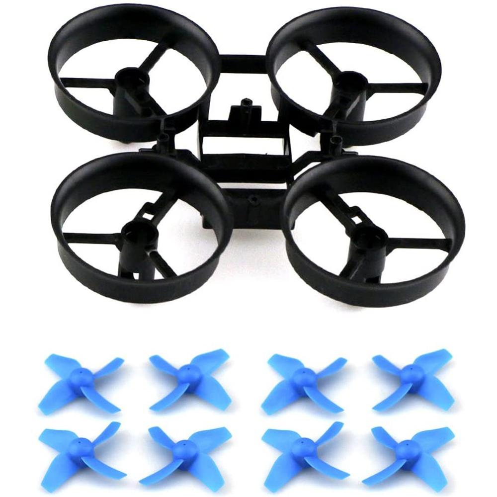 

RC Drone Propellers Props with Frame for JJRC H36 Eachine E010 Blade Inductrix BLH8700 BLH8580 NH-010 Micro Drone Parts синій