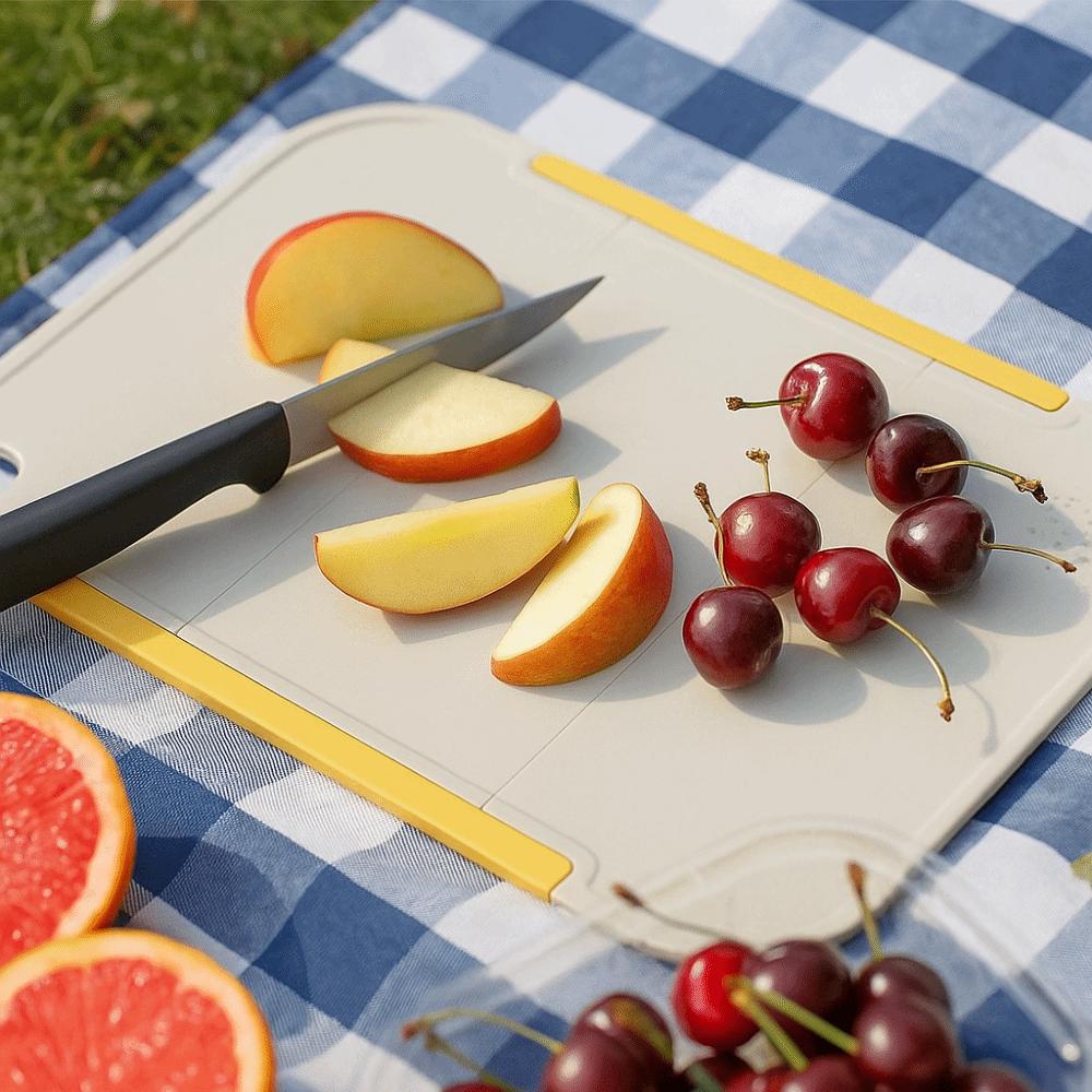 Potravinářská oboustranná krájecí deska Protiskluzová kuchyňská krájecí deska Zpracování ovoce