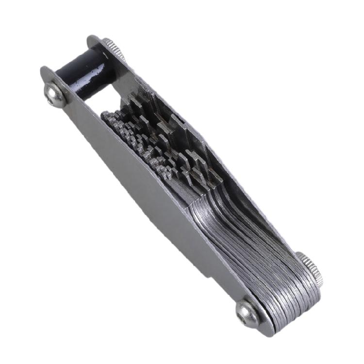 Screw Measuring Tool 29° Screw Gauge for Industrial Measurement Stainless T Thread Gauge Thread Gauge