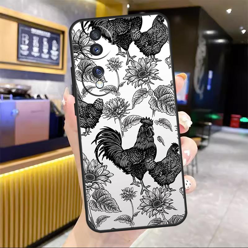 

Чехол с рисунком цыпленка для Honor Magic 7 Lite 5 6 Pro Чехол для Honor X9c X9a X9b X8a X8b X9 200 400 50 70 90 Honor 90