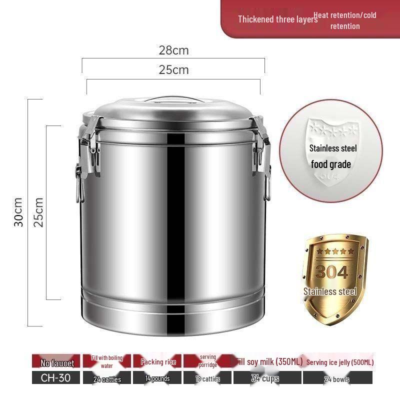 M304 Isolierter Behälter mit großem Fassungsvermögen für Getränke & Lebensmittel für den gewerblichen Gebrauch