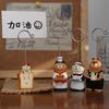 Animal Resin Message Note Holder Office Desk Decoration Cute Ornaments Photo Holder Memo Folder Business Card Holder