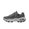 Outdoor Mens Mesh Lace-Up Round Toe Slip-Resistant Durable Low-Top Dad Shoes Men Sneaker 237901-GRY