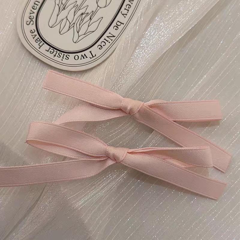 Ballet Girl Bow Hair Clip: Sweet, Cute, and Elegant Pigtail Duckbill Side Clip