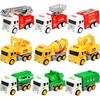 Kinderspielzeug Modellauto Trägheitssimulation Baufahrzeug Feuerwehr Müllabfuhr Bagger Leiter Jungenspielzeug