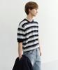 Deonseuteupomaen Striped Crewneck Knit_Unisex_Udsw6B129_Navy / Cream