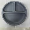 Silicone Baby Tableware Set: Bowl, Fork, Spoon, Plate with Suction Cup