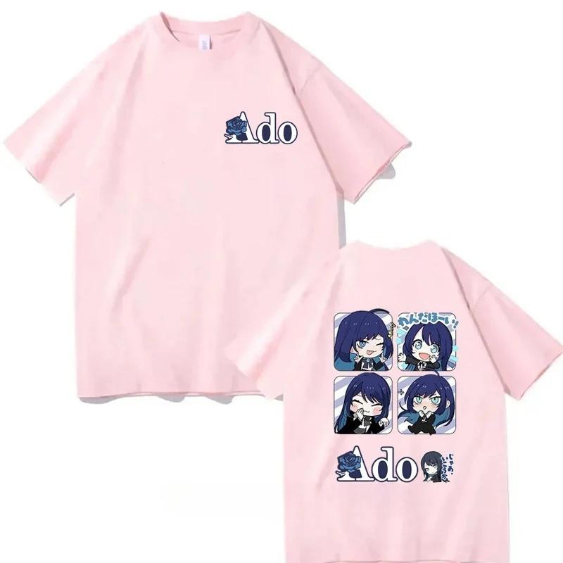 Ado Anime T shirt Suitable for all seasons Oversized Unisex personality Clothes hot product Breathable high quality tee Classic