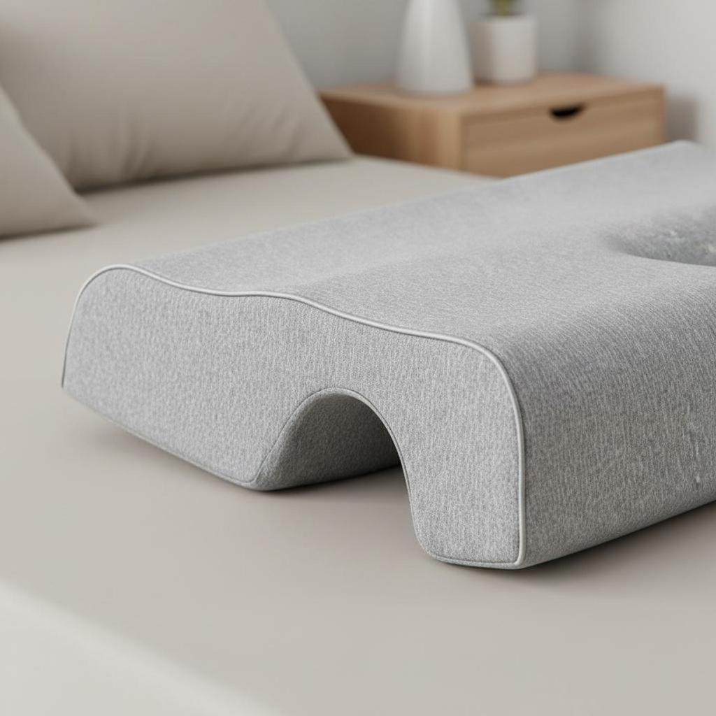 Couples Pillow Ergonomic Couple Contoured Support for Spouses, Boyfriends