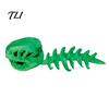 Einfach anzuziehendes Katzenkostüm, Dinosaurierskelett-Kostüm, Plüsch-Kapuzen-Outfit, Niedliches gruseliges kreatives Party-Accessoire, Halloween-Haustierkleidung für Kätzchen, Trick