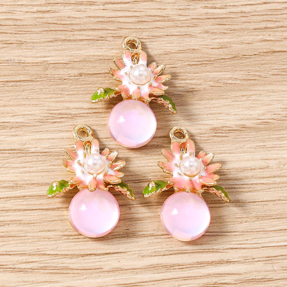 Cherry Blossom & Animal Charm Set: 10pcs for Earrings, Bracelets, Necklaces, Keychains