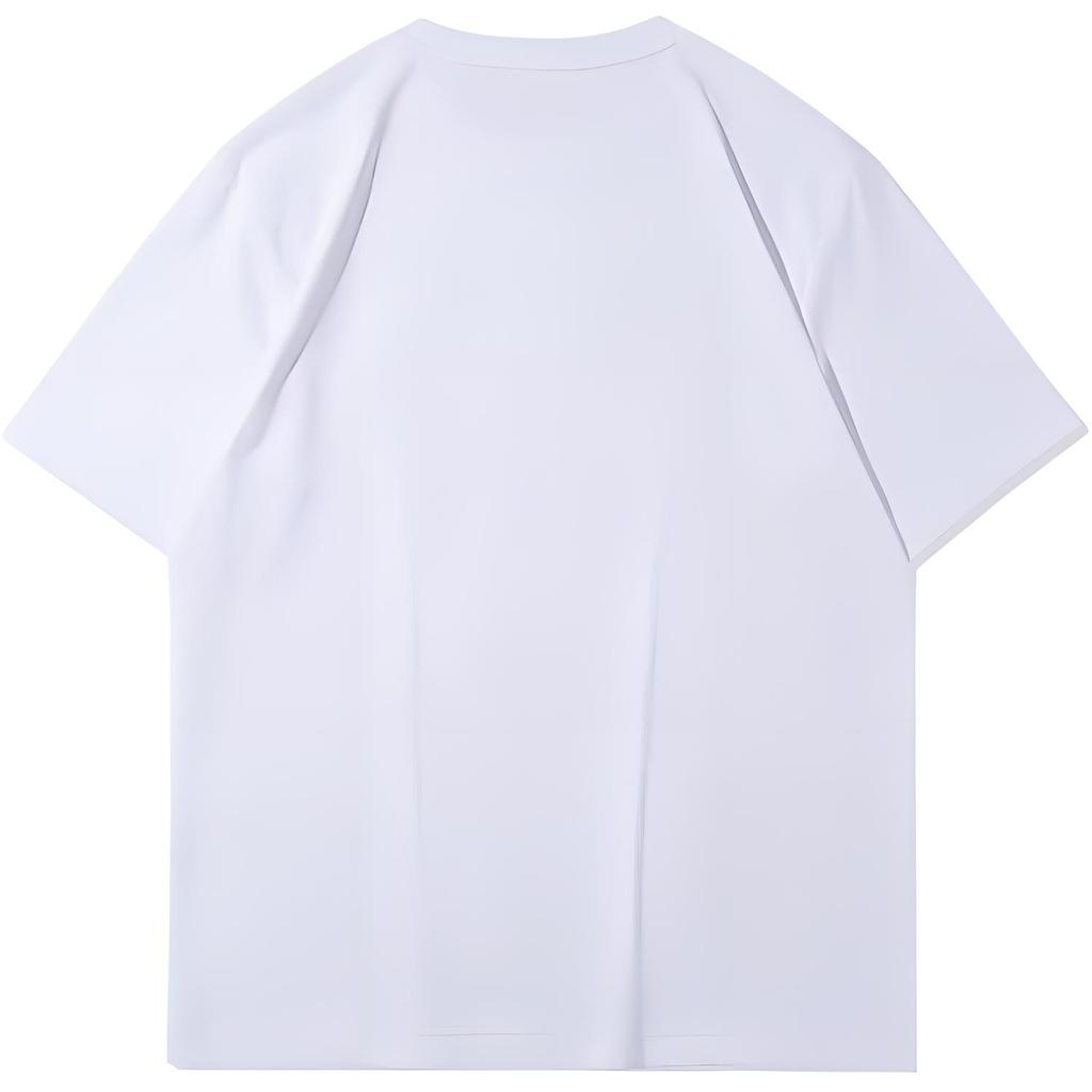 Li Ning Logo Letter Round Neck Breathable Versatile Short Sleeve T-Shirt Men Tops Standard-White AHST819-2