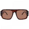 Mcm Brown Navigator Unisex Sunglasses Mw0022 52e 55 Multi