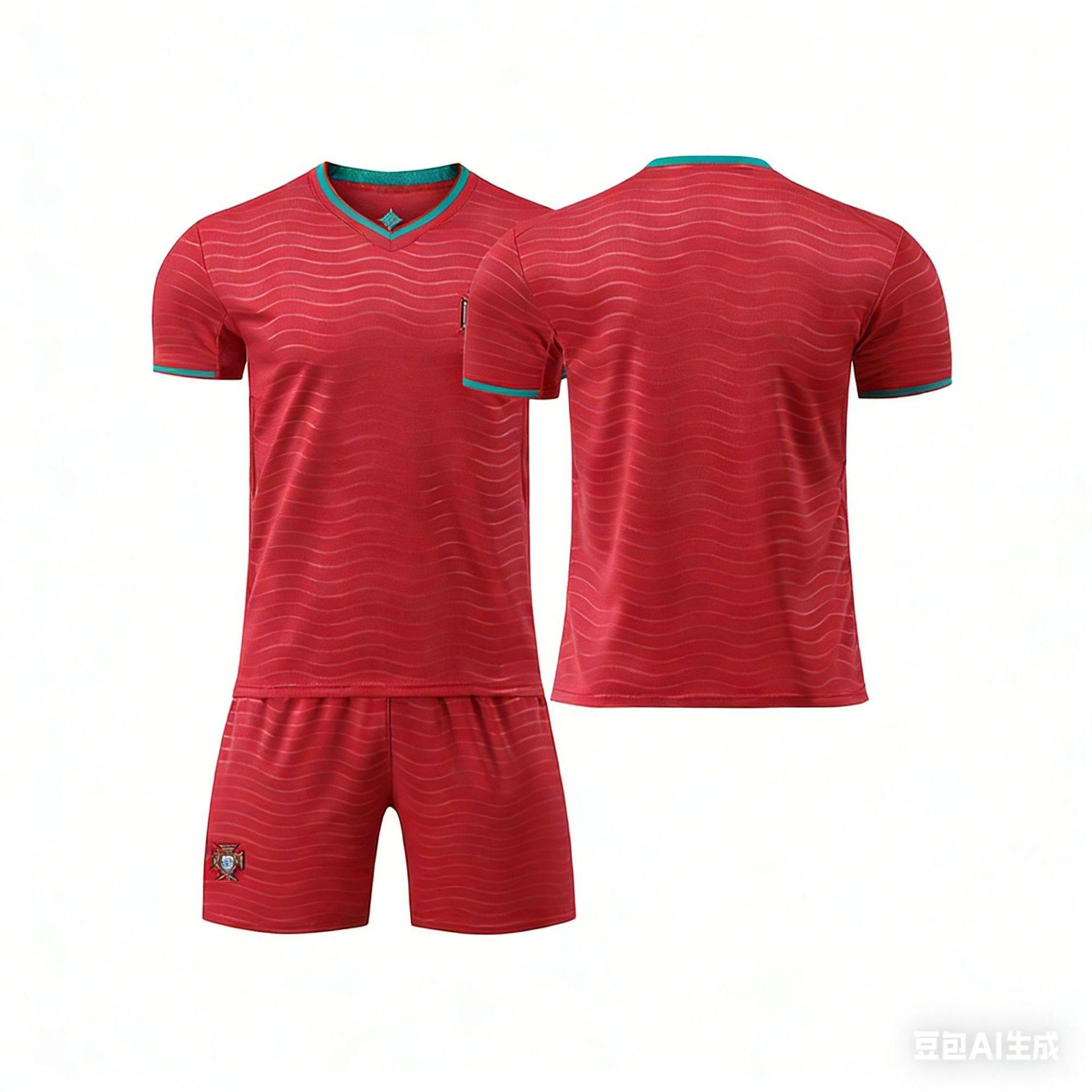 World Cup Portugal Home Football Jersey No. 7 Short-Sleeved Jersey, Team Jersey 16