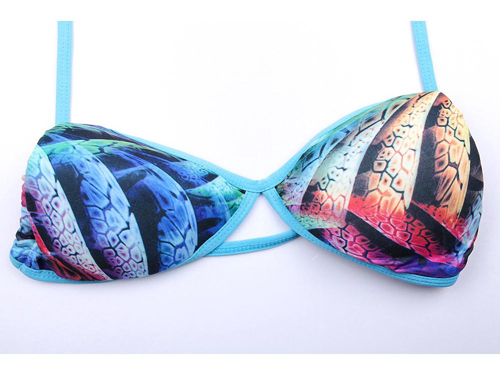 Europäischer & Amerikanischer Sexy Neckholder zum Binden Brasilianische Bikini Bademode