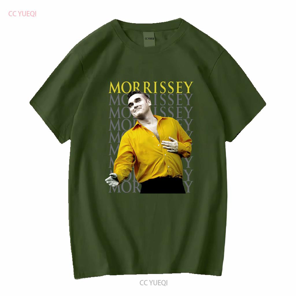 Vintage Morrissey UK Tour British Pop T Shirt Size M Vintage Washed Stretched Soft Versatile Breathable Top For Everyday Wear