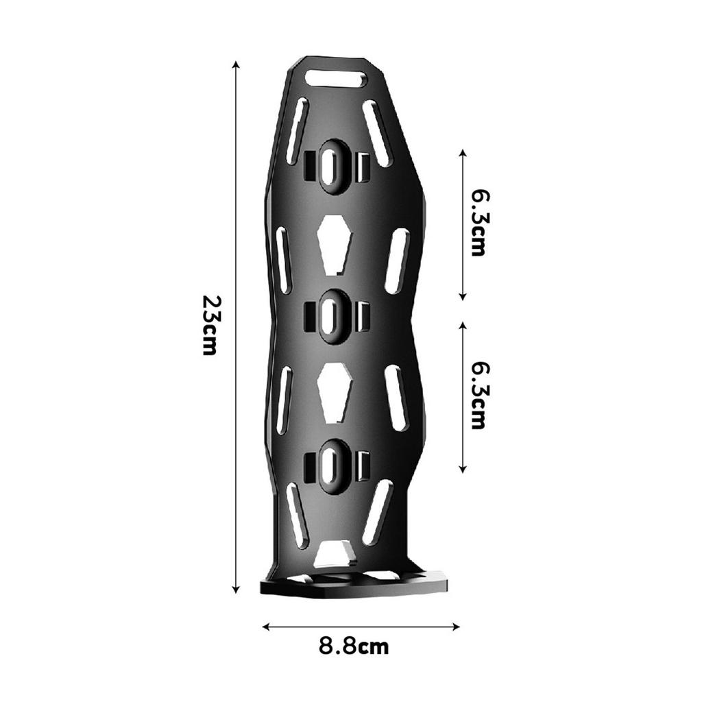 Bike Bag Holder Screw or Cable Ties Mounted Bracket Black Water Bottle Holder for Frame Front Fork Rear Fork Bicycle Accessories