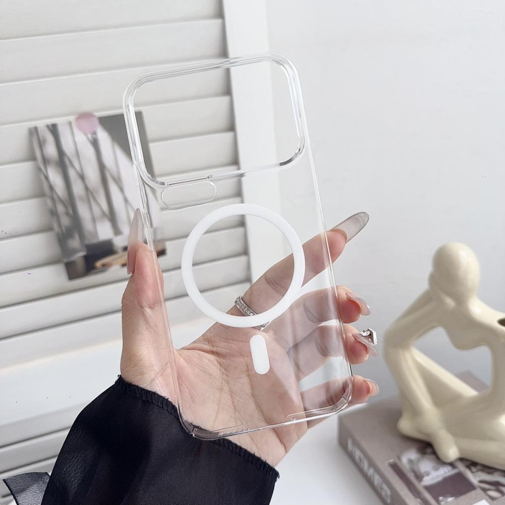 

Transparent and Translucent Magnet Ring Case For Xiaomi 17 Pro Max Mi 17 Pro xiaomi17 Slim Camera Protect Cover Xiaomi 17 pro max