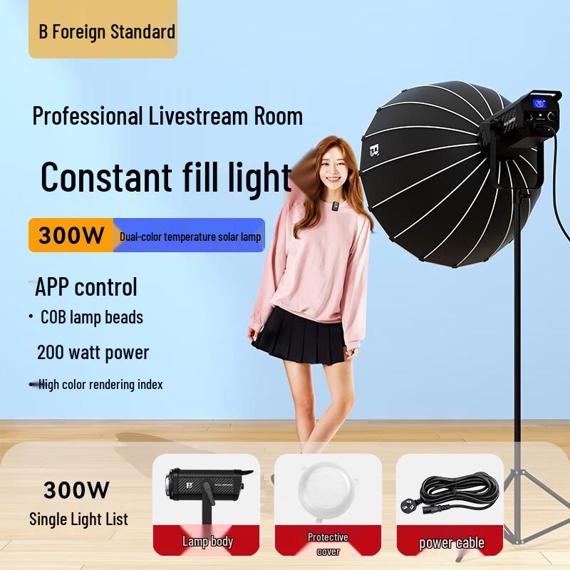 FB Pro 300W Bi-Color COB LED Studio Fill Light