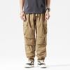 Summer Loose Wide Overalls Men's Street Straight-leg Pants Sports Outdoor Leisure Simple Solid Color
