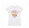 SHINE DIAMOND T-SHIRT Damen Diamantstrick Schmuck Tattoo Tinte Cooles T-SHIRT MÄDCHEN