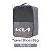 OXXN7 Car Logo Travel Shoes Storage Bag Waterproof Organizer Shoe Bags For KIA Ceed Sportage Rio K5 K2 Optima Cerato Venga Sedona