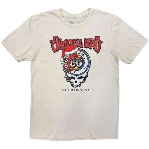 Grateful Dead Unisex Adult Stealie Santa Hat T-Shirt