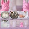 French Bulldog Shape Silicone Soap Mold DIY Silicone Candle Molds Clay Mould Silicone Soap Making Tool Silicone Material