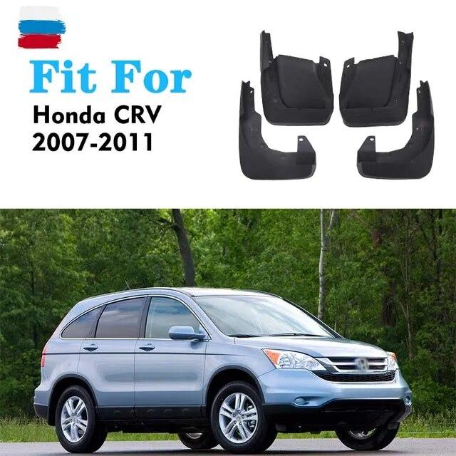 4PCS 2007- Mudflaps FOR Honda CRV CR-V Mudguards Fender Mud Flap Guard Splash Mudguard Fenders car accessories auto styline