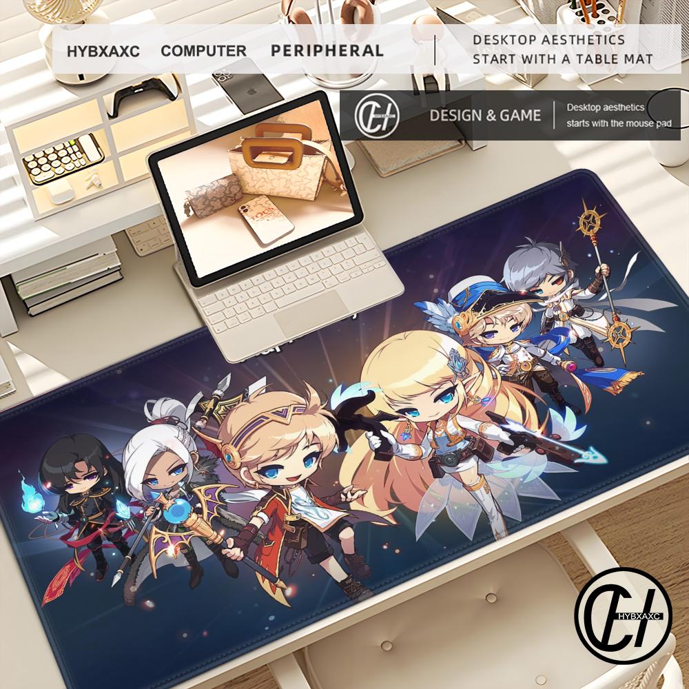 HD Maplestory Mauspads Anime Tastaturmatten Große PC-Gamer Schrankmatten Mause Niedliche Schreibtischaccessoires Mauspads Personalisiert