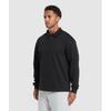 Gymshark Long Sleeve Polo Black A1c5c Bb2j