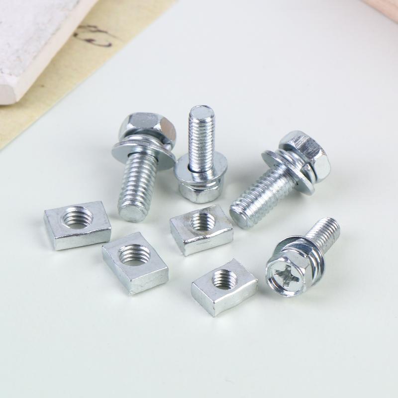 Universal Motorcycle Battery Terminal Nut And Bolt Screws M5X10Mm M6X12Mm For 4Ah 5Ah 6Ah 7Ah Scooter Atv Dirt Bike
