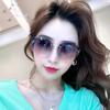 Fashion Cat Eyes Sunglasses Women Metal Female UV 400 Protection Vintage Ladies Stylish Design Oversized Square Sunglasses For Women