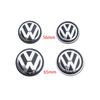 For VW Volkswagen Jetta MK5 Golf 4PCS 55mm/60mm/63mm/65mm/Car Styling Wheel Center Cap Hub Covers Badge Accessories For VW Volks