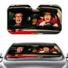 Austin Powers Sun Visor Retractable Car Sun Visor Car Windshield Sun Shade UV Protector Window Cover