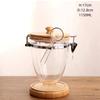 Transparent Plastic Kitchen Coffee Bean Cup – Airtight Sealed Storage Jar Container
