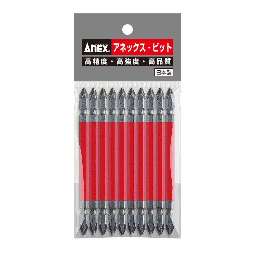 ANEX Color Bit, Double-Ended +1x110, 10-Pack, AC-14M
